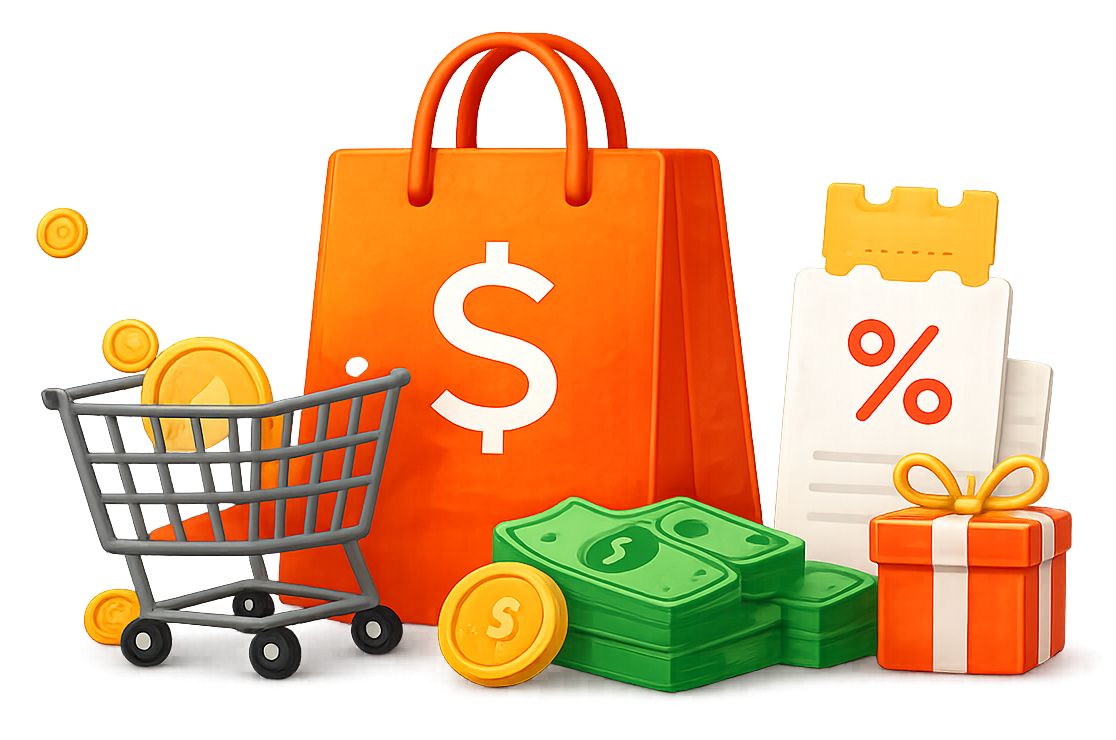 tiền hoàn khi mua sắm trên Shopee